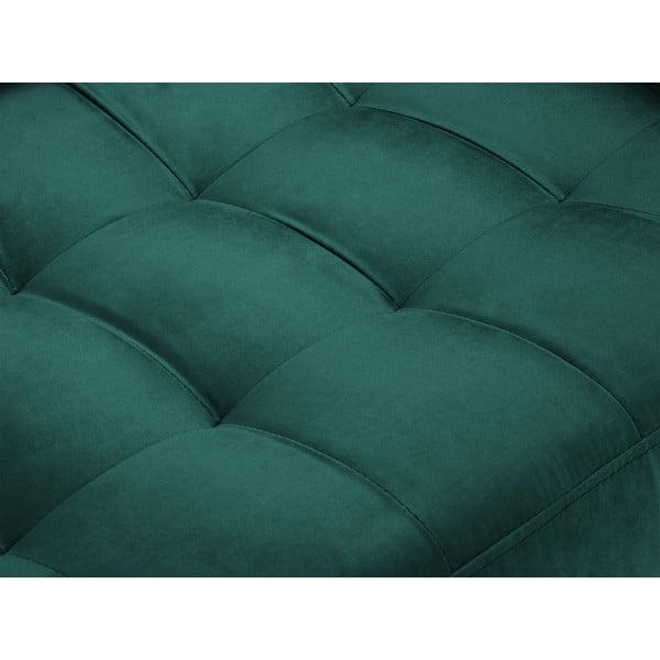 Smaragdo spalvos aksominė sofa Milo Casa Santo, 174 cm-image-1