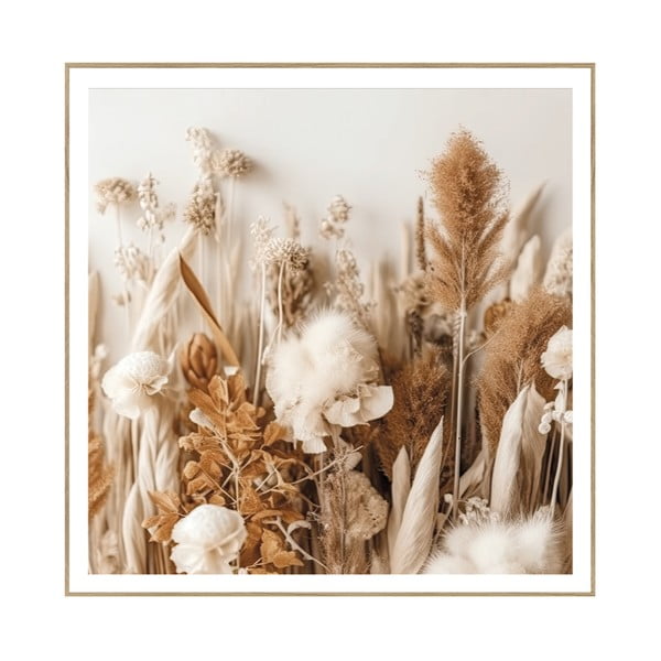 Paveikslas 50x50 cm Dried Flowers – knor