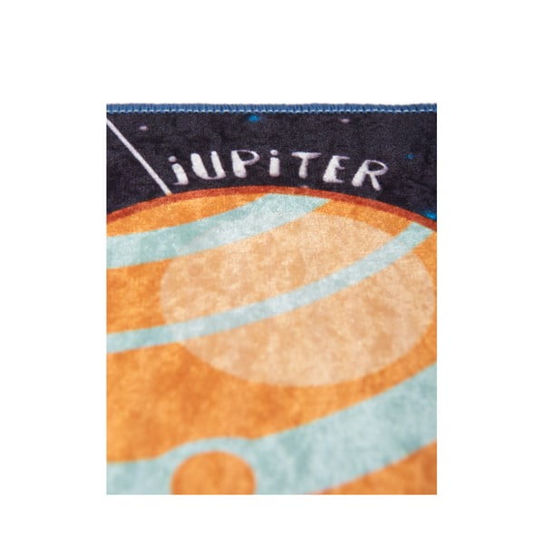 Vaikiškas tamsiai mėlynas kilimas Galaxy, 140 x 190 cm-image-2