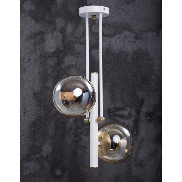 Kabantis šviestuvas ø 15 cm su stiklo gaubtu Libra – Squid Lighting-image-3