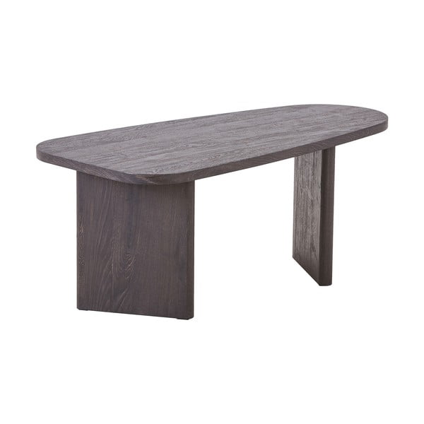 Tamsiai rudos spalvos kavos staliukas 50x100 cm Melo – House Nordic