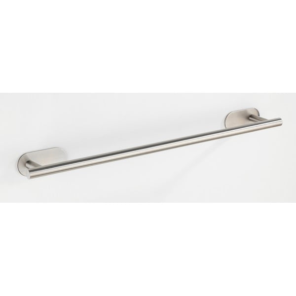 Klijuojamas iš nerūdijančio plieno rankšluosčio laikiklis matinės sidabrinės spalvos Orea Uno – Wenko-image-2