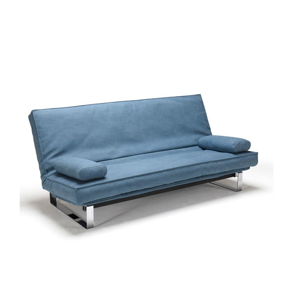 Mėlyna sofa lova Minimalus