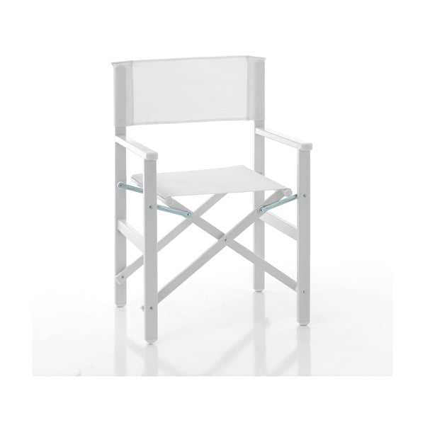 Metalinė sodo kėdė baltos spalvos Milos – Tomasucci