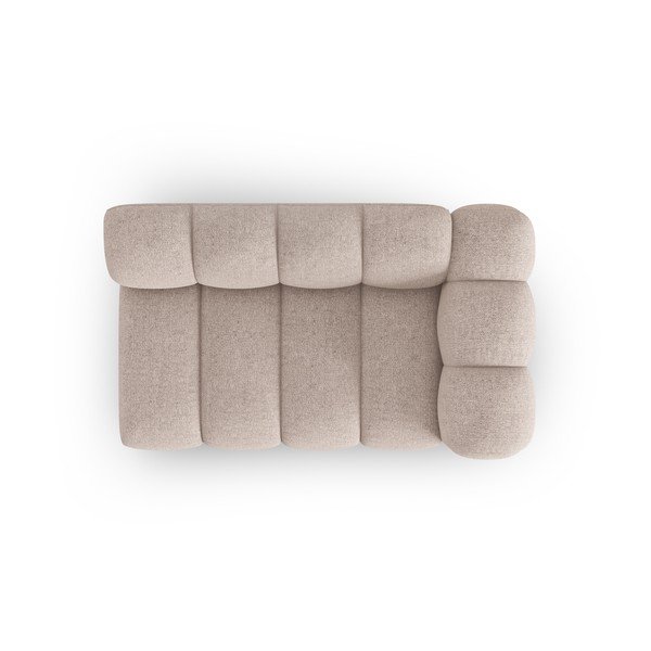 Modulinė sofa smėlio spalvos (su dešiniuoju kampu) Lupine – Micadoni Home-image-3