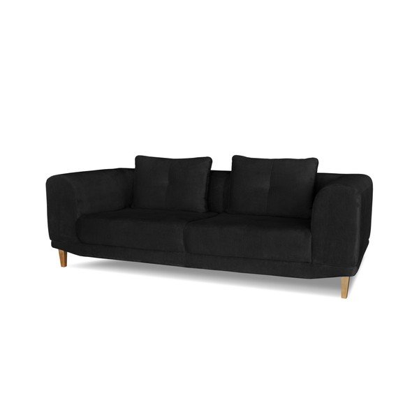Juoda trijų vietų sofa "Windsor & Co. Sofos Sigma-image-2