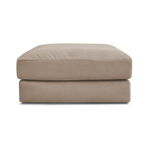 Taupe spalvos taburetė iš velveto Sierra – Bobochic Paris