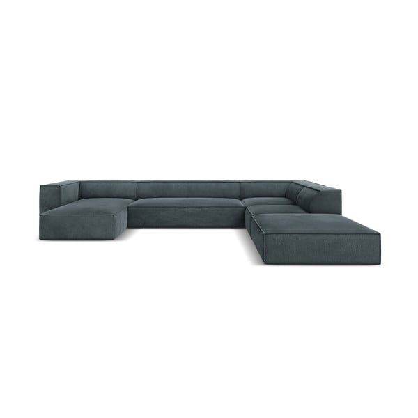 Benzino/pilkos spalvos kampinė sofa (dešinysis kampas) Madame - Windsor & Co Sofas