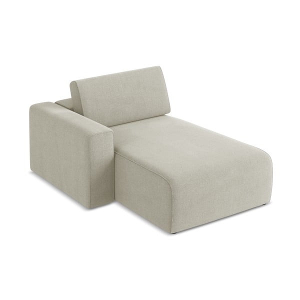 Smėlio spalvos modulinė sofos dalis (su kairiuoju kampu) Kalea – Makamii-image-3