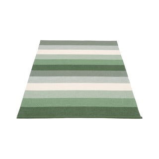 Žalios spalvos/kreminės spalvos lauko ir vidaus kilimas 140x200 cm Molly Woods – Pappelina