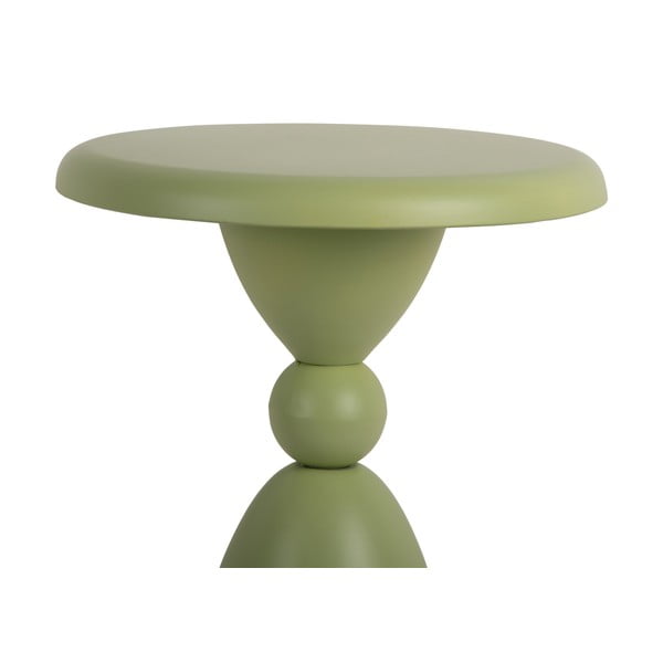 Iš metalo apvalios formos šoninis stalas ø 34 cm Folly  – Leitmotiv-image-2