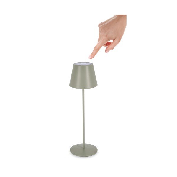 Stalinis lauko šviestuvas LED USB ø 12 cm Etna – Bizzotto-image-2