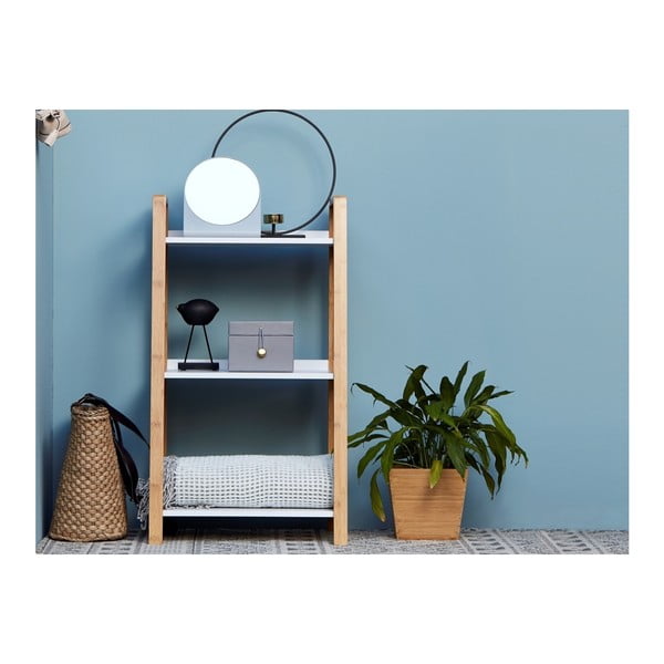 Bambukinė vonios kambario lentyna su 3 skyriais Wenko Finja-image-3