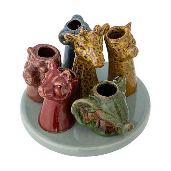 Iš akmens masės vaza (aukštis 10,5 cm) Piero – Bloomingville-image-3