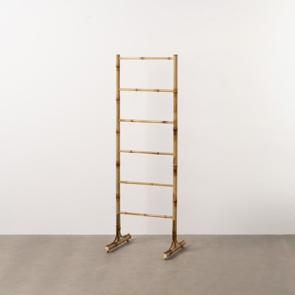 Natūralios spalvos iš bambuko drabužių kabykla 50x150x40 cm Manali – Ixia-image-1