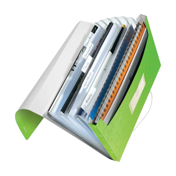 Žalias aplankas su skyriais Leitz-image-2