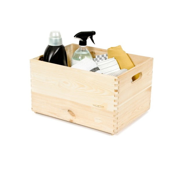 Pušies medienos dėžė Compactor Custom, 40 x 30 x 23 cm-image-2