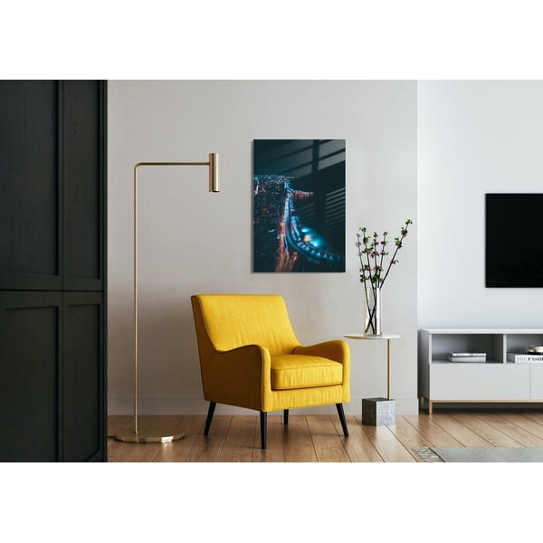 Paveikslas ant stiklo 50x70 cm Night Way - Wallity-image-1