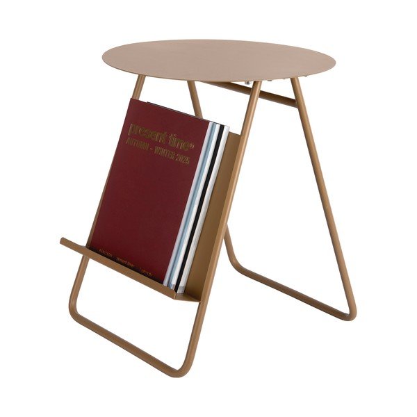 Iš metalo apvalios formos šoninis stalas ø 40 cm Esencia – Leitmotiv-image-2