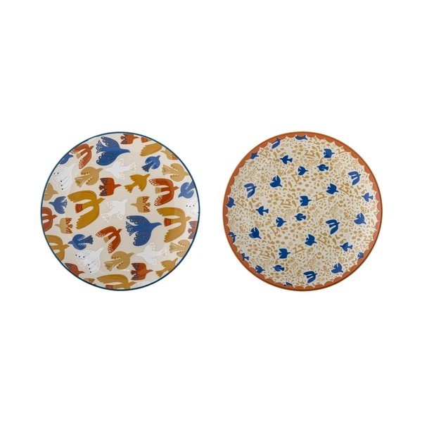 Desertinės iš akmens masės lėkštės 2 vnt. ø 20 cm Anniversary – Bloomingville