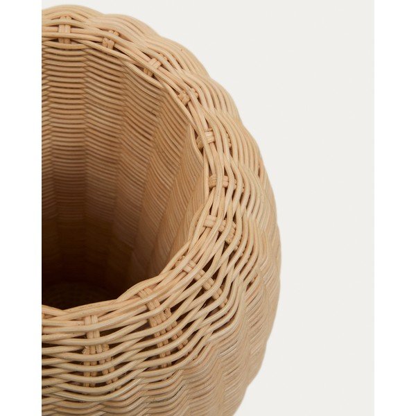 Natūralios spalvos iš rotango vaza (aukštis 40 cm) Zilna – Kave Home-image-3