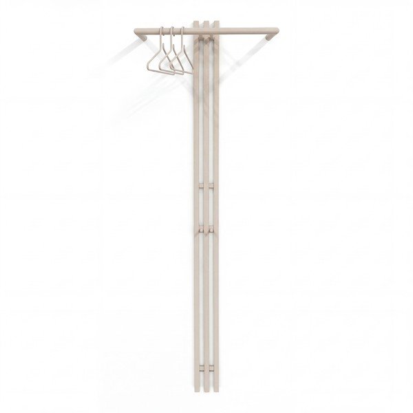 Taupe spalvos iš plieno sieninė lentyna 65 cm Senza – Spinder Design