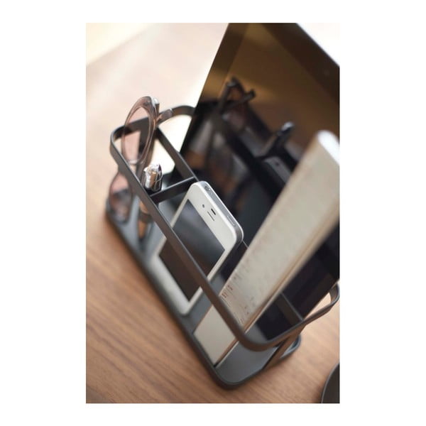 Juodas daugiafunkcinis priemonių stovas YAMAZAKI-image-1