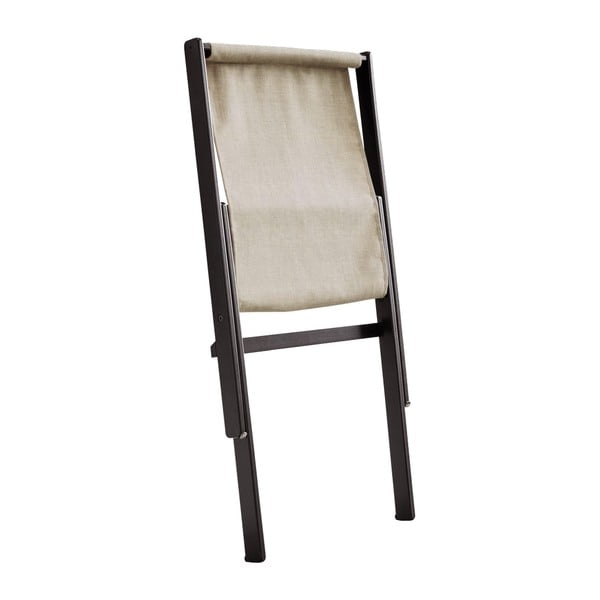 Karup Design Boogie juodas/lininis smėlio spalvos sulankstomas fotelis-image-3
