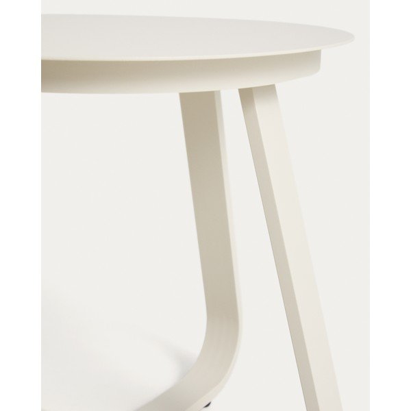 Iš metalo apvalios formos sodo šoninis staliukas ø 48 cm Tamaris – Kave Home-image-3