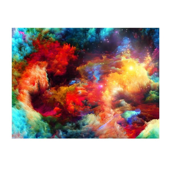 Paveikslas Homemania Decor Colorful Galaxy, 70 x 100 cm