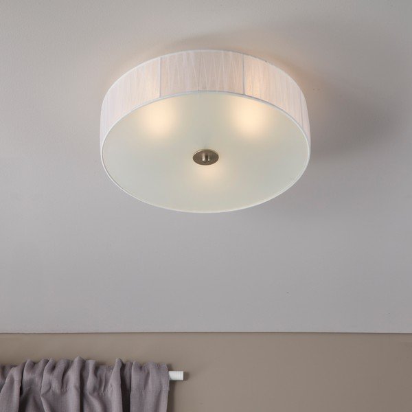 Baltas lubinis šviestuvas Markslöjd Byske, ⌀ 40 cm-image-1