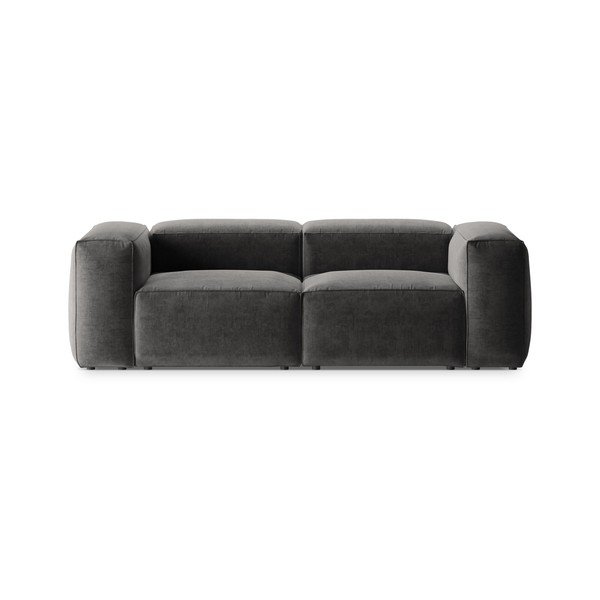 Tamsiai pilkos spalvos sofa 224 cm Bergamo – Cosmopolitan Design