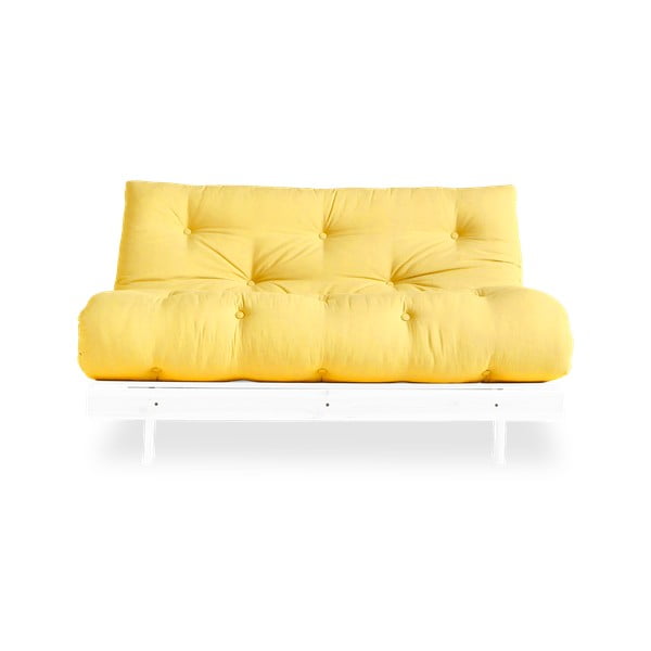 Sulankstoma sofa Karup Design Roots White/Yellow-image-3