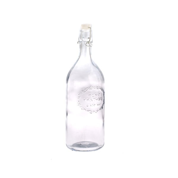 Stiklinis butelis su dangteliu "Dakls Merito", 1 l