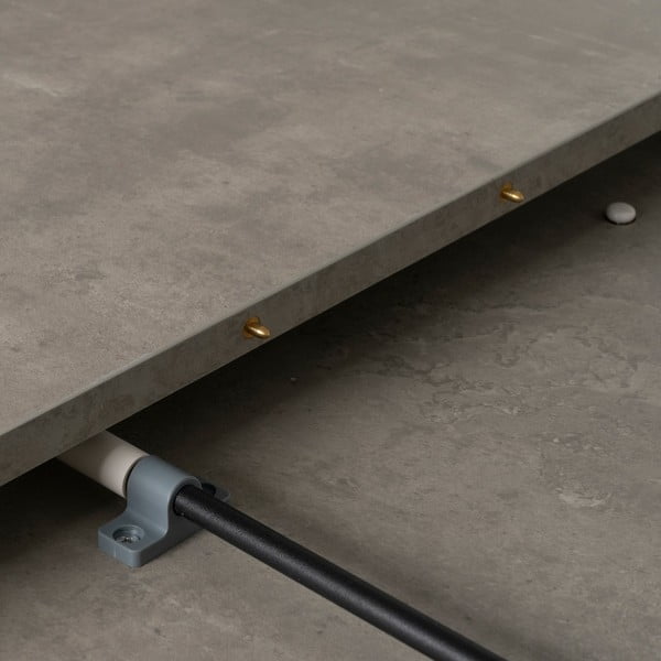 Apvalios formos prailginamas valgomojo stalas su papildomu stalviršiu ø 120 cm Rocía – Ixia-image-1