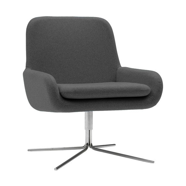 Pilkos spalvos sukamoji kėdė Softline Coco-image-2