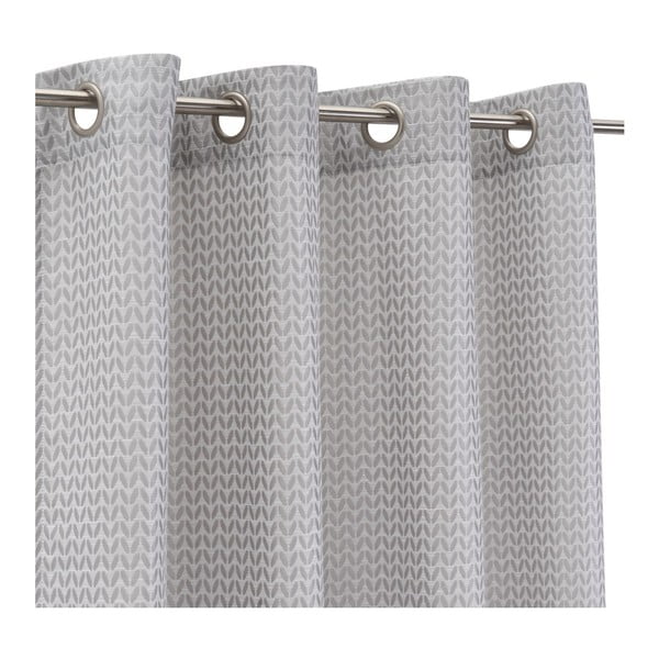 Pilkos spalvos užuolaida 140x260 cm Ear – Casa Selección-image-2
