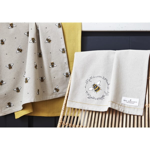 Rankšluostėlių, prijuostės ir puodų laikiklio rinkinys 5 vnt. Bumble Bees – Cooksmart ®-image-4