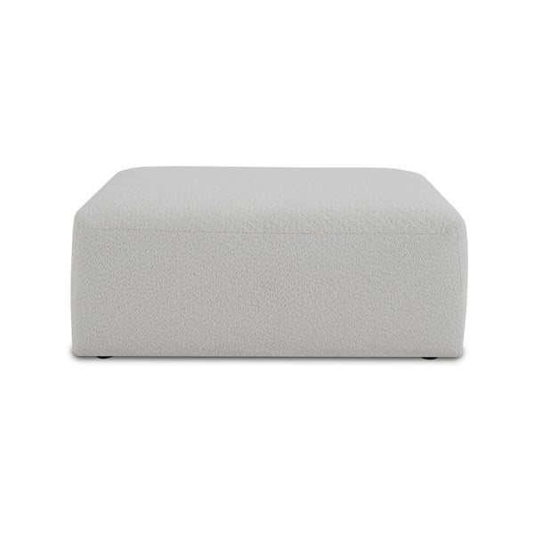 Iš boucle modulinė sofa baltos spalvos Roxy – Scandic