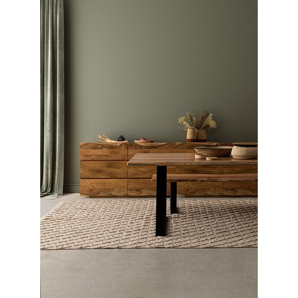 Natūralios spalvos medžio masyvo suolas Artur – Bizzotto-image-4