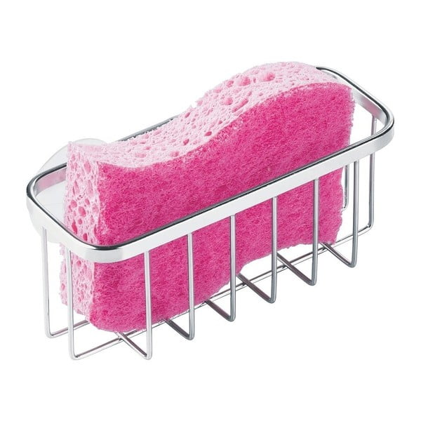 Metalinis kempinės laikiklis su siurbtukais iDesign Gia-image-3