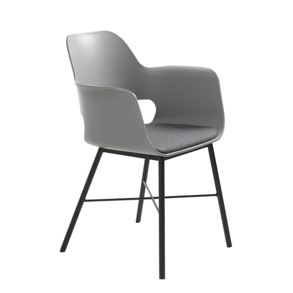 Pilka valgomojo kėdė Unique Furniture Wrestler