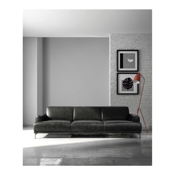 Antracito pilkos spalvos sofa MESONICA Puzo, 240 cm-image-4
