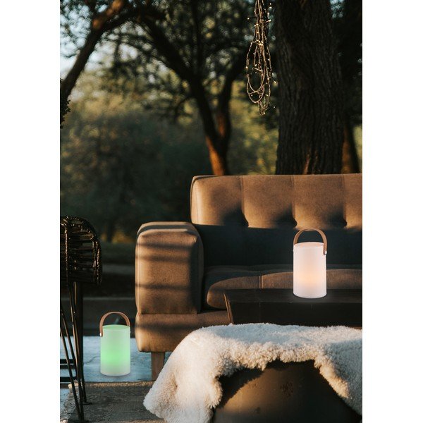 Lauko šviestuvas LED su nuotolinio valdymo funkcija saulės baterijos (aukštis 21 cm) Aruba – Reality-image-1