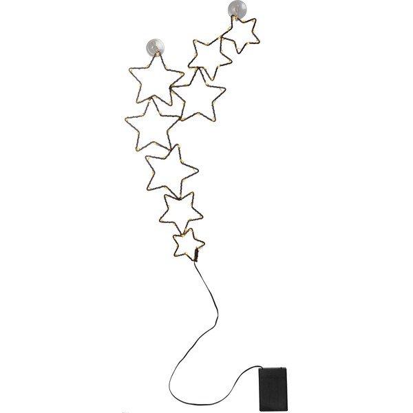 Juoda šviečianti Kalėdų dekoracija Stella - Star Trading-image-2