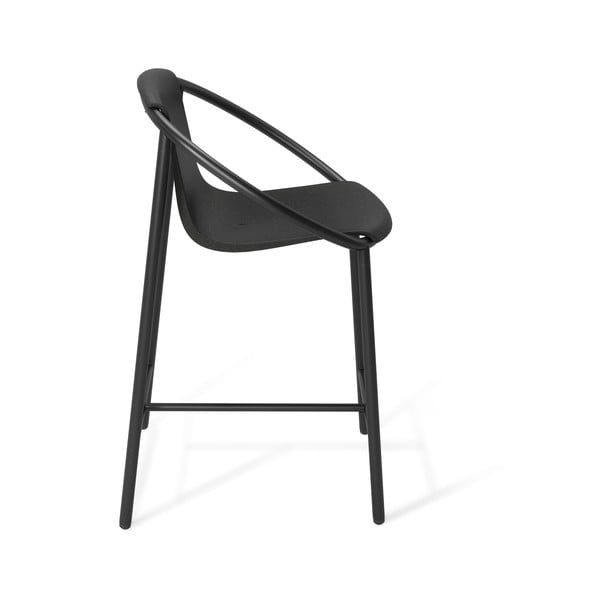 Baro taburetė iš plastiko juodos spalvos 90 cm Ringo – Umbra-image-3