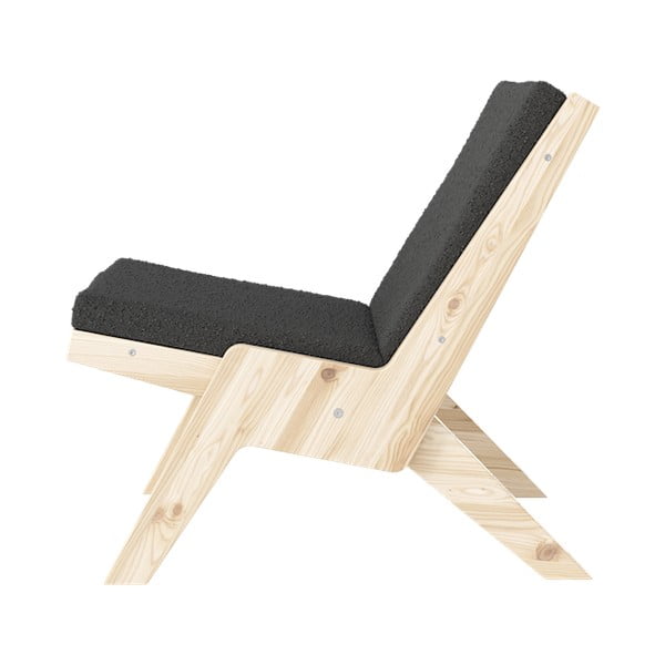 Tamsiai pilkos spalvos krėslas Sway – Karup Design-image-3