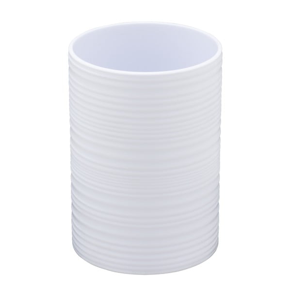 Baltos spalvos iš plastiko dantų šepetėlio indas Lyon – Allstar