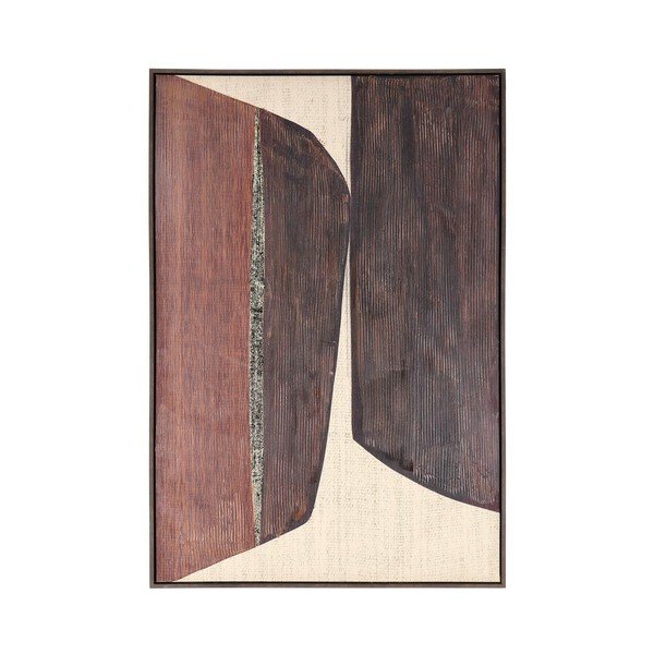 Spausdintas/su rankomis dažytais elementais paveikslas su rėmeliu/tapyba ant drobės 83x123 cm Gallery – Bizzotto