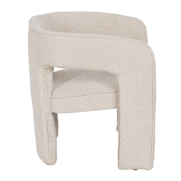 Iš boucle krėslas smėlio spalvos – Ixia-image-2